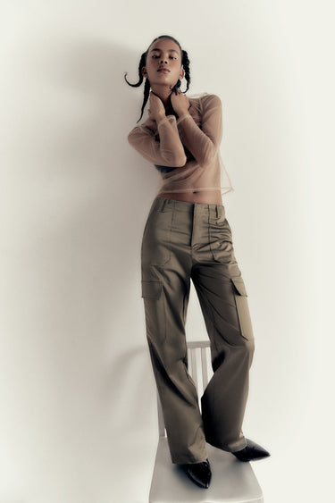 Pantalon style militaire